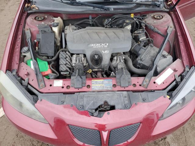 2G2WP522X51292810 - 2005 PONTIAC GRAND PRIX MAROON photo 11