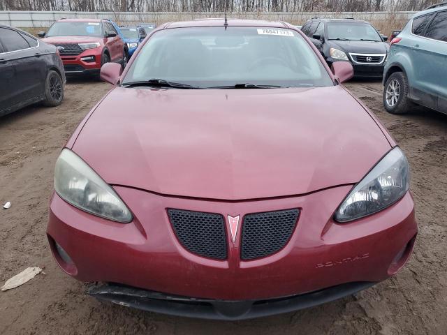 2G2WP522X51292810 - 2005 PONTIAC GRAND PRIX MAROON photo 5