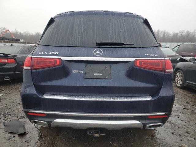 4JGFF5KE8NA738687 - 2022 MERCEDES-BENZ GLS 450 4MATIC BLUE photo 6