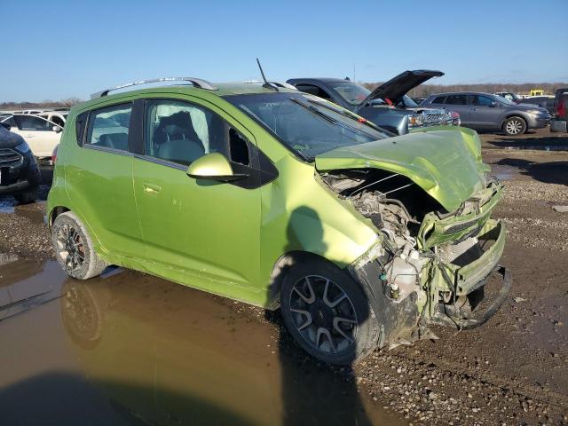 KL8CF6S91DC505522 - 2013 CHEVROLET SPARK 2LT GREEN photo 4