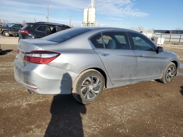 1HGCR2F31GA065168 - 2016 HONDA ACCORD LX GRAY photo 3