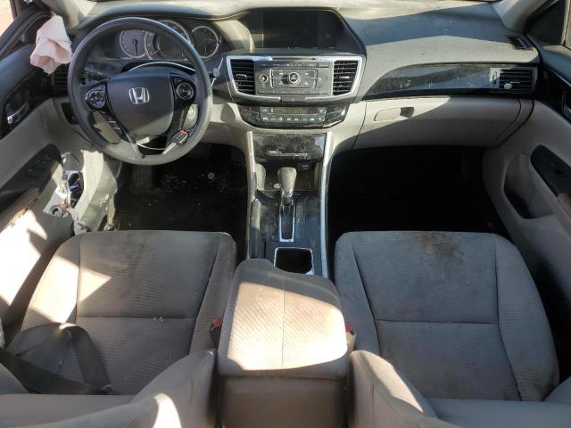 1HGCR2F31GA065168 - 2016 HONDA ACCORD LX GRAY photo 8