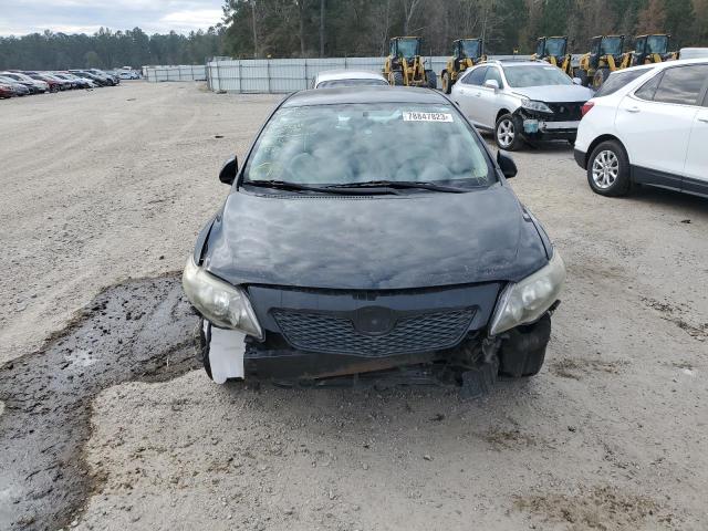 1NXBU4EE8AZ321248 - 2010 TOYOTA COROLLA BASE BLACK photo 5