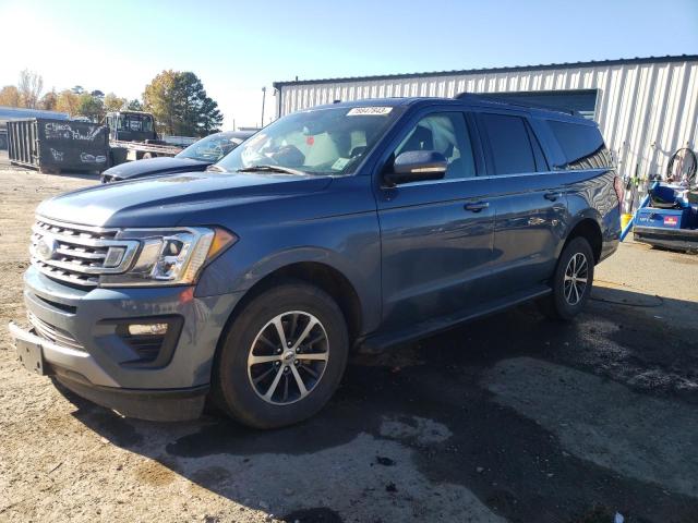 1FMJK1HT1KEA40088 - 2019 FORD EXPEDITION MAX XLT BLUE photo 1