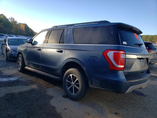 1FMJK1HT1KEA40088 - 2019 FORD EXPEDITION MAX XLT BLUE photo 2