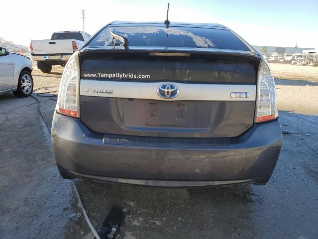 JTDKN3DP6D3044804 - 2013 TOYOTA PRIUS PLUG SILVER photo 6