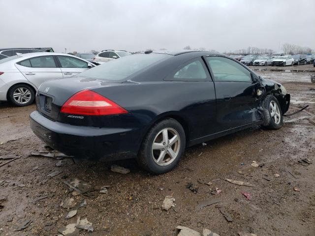 1HGCM72674A026401 - 2004 HONDA ACCORD EX BLACK photo 3