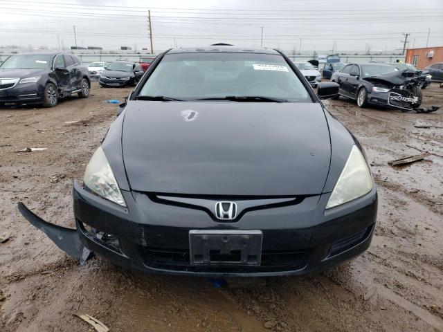 1HGCM72674A026401 - 2004 HONDA ACCORD EX BLACK photo 5