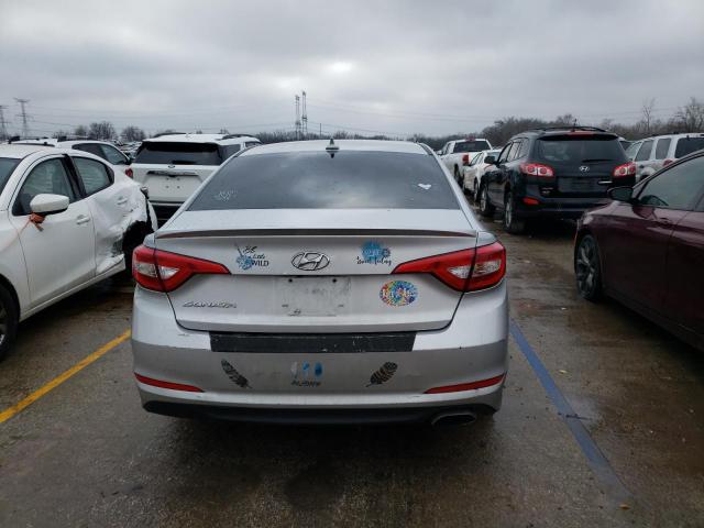 5NPE24AF0GH365365 - 2016 HYUNDAI SONATA SE SILVER photo 6