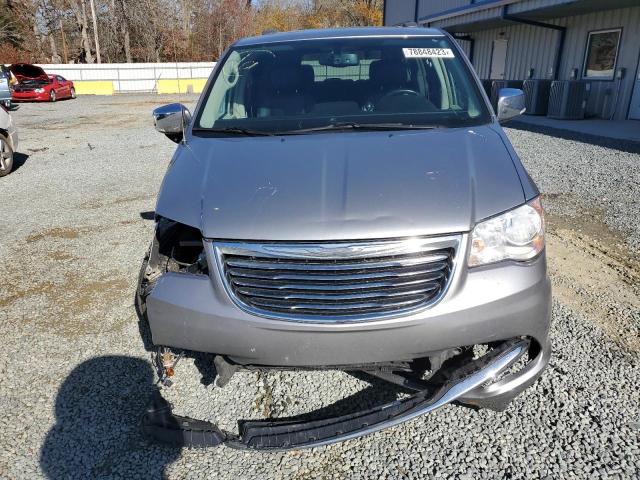 2C4RC1CG2GR128110 - 2016 CHRYSLER TOWN & COU TOURING L SILVER photo 5
