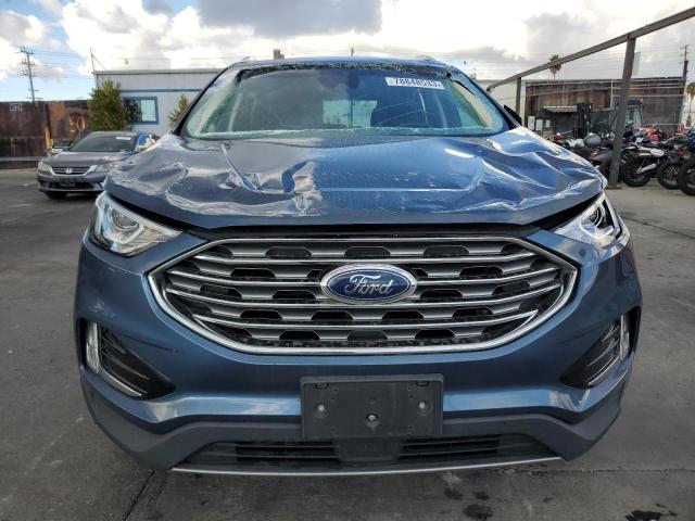 2FMPK3J98KBC48601 - 2019 FORD EDGE SEL BLUE photo 5