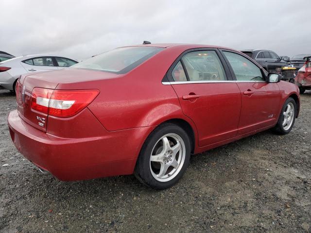 3LNHM28T97R654258 - 2007 LINCOLN MKZ RED photo 3