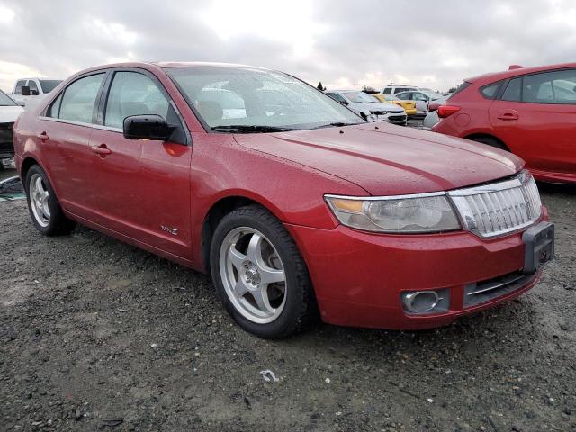 3LNHM28T97R654258 - 2007 LINCOLN MKZ RED photo 4