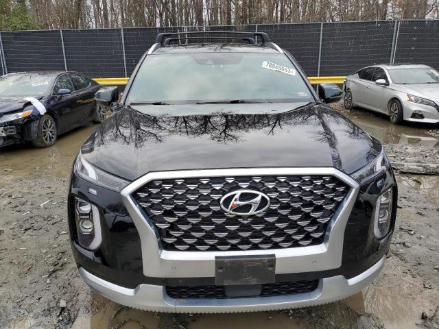 KM8R7DHE6MU265428 - 2021 HYUNDAI PALISADE CALLIGRAPHY BLACK photo 5