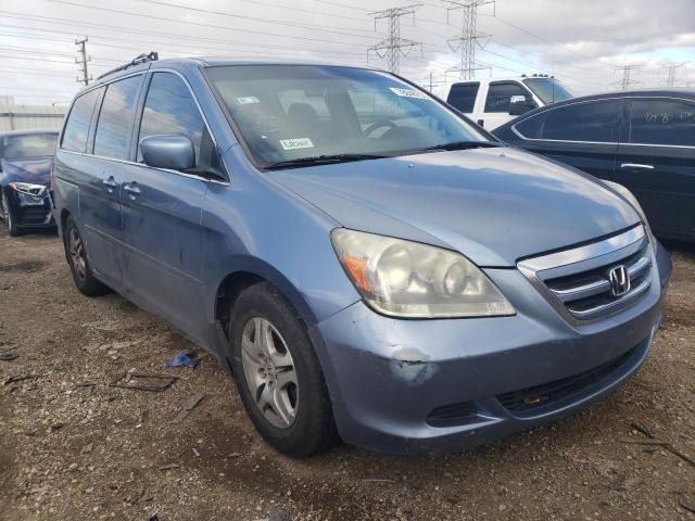 5FNRL38765B067065 - 2005 HONDA ODYSSEY EXL BLUE photo 4