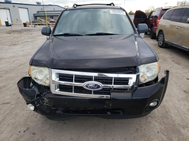 1FMCU0DG3AKB63333 - 2010 FORD ESCAPE XLT BLACK photo 5