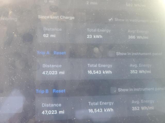 5YJSA1H19EFP48750 - 2014 TESLA MODEL S BLUE photo 9