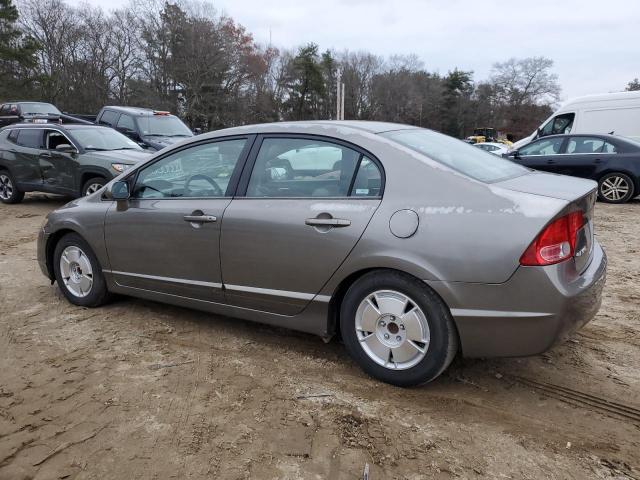 2HGFA16596H509378 - 2006 HONDA CIVIC LX TAN photo 2