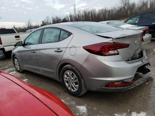 5NPD74LF0LH565165 - 2020 HYUNDAI ELANTRA SE SILVER photo 2