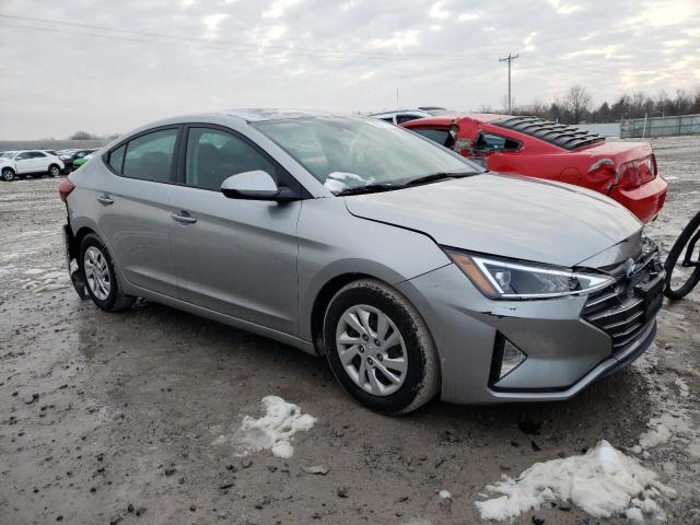 5NPD74LF0LH565165 - 2020 HYUNDAI ELANTRA SE SILVER photo 4