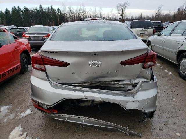 5NPD74LF0LH565165 - 2020 HYUNDAI ELANTRA SE SILVER photo 6