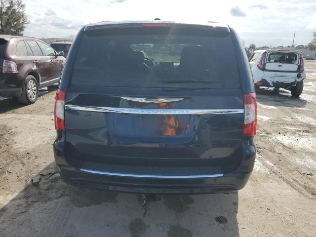 2C4RC1CG5DR560024 - 2013 CHRYSLER TOWN & COU TOURING L BLUE photo 6