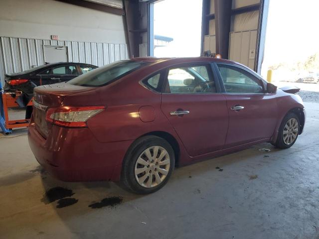 3N1AB7AP7EY246658 - 2014 NISSAN SENTRA S RED photo 3