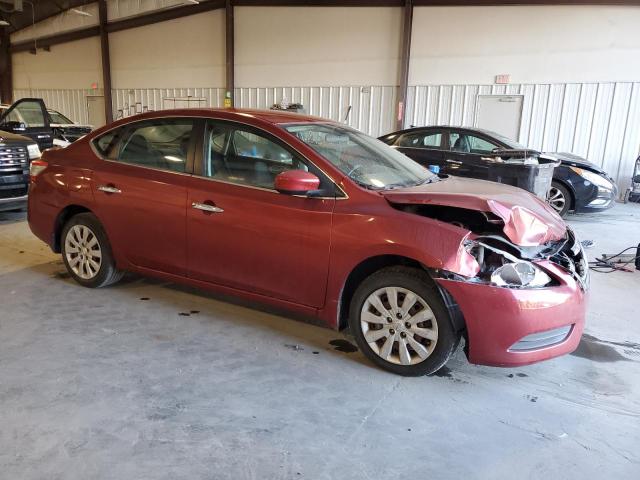 3N1AB7AP7EY246658 - 2014 NISSAN SENTRA S RED photo 4