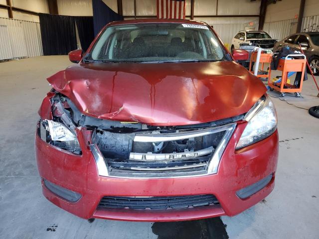 3N1AB7AP7EY246658 - 2014 NISSAN SENTRA S RED photo 5