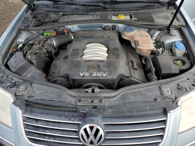 WVWRH63B94P091895 - 2004 VOLKSWAGEN PASSAT GLX Mavi foto 11