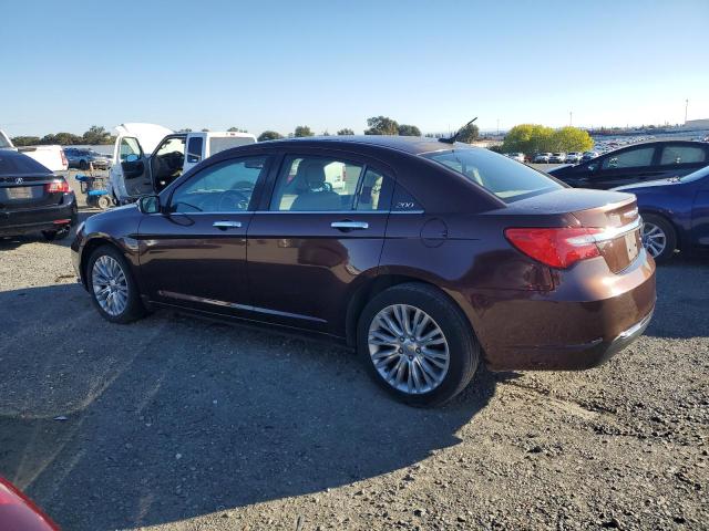 1C3CCBCG0CN169696 - 2012 CHRYSLER 200 LIMITED BROWN photo 2