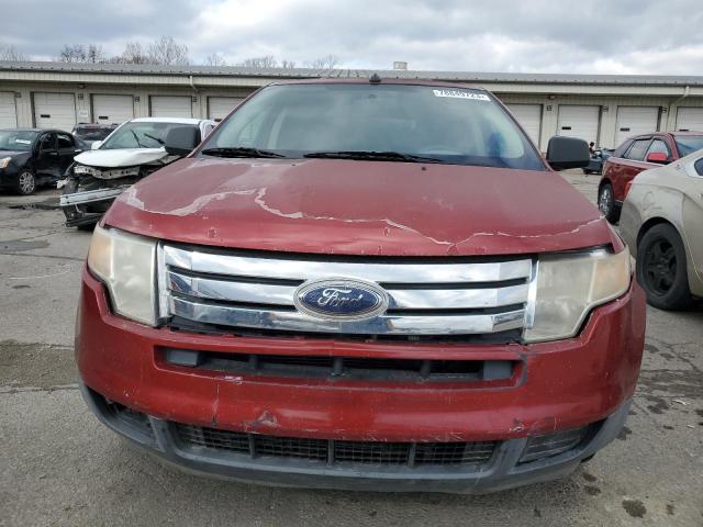 2FMDK36C88BA26379 - 2008 FORD EDGE SE RED photo 5