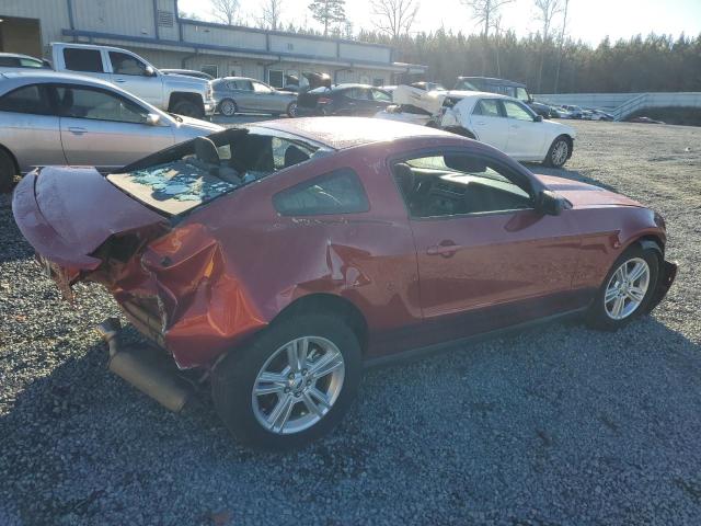 1ZVBP8AM1B5132837 - 2011 FORD MUSTANG RED photo 3