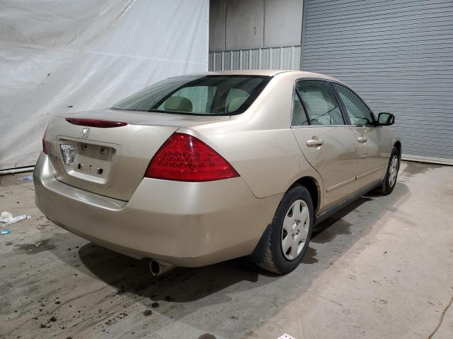 1HGCM564X7A014552 - 2007 HONDA ACCORD LX GOLD photo 3