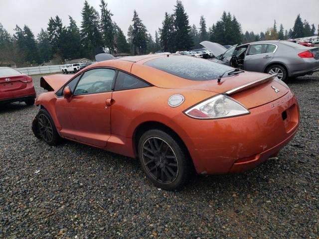 4A3AK24F97E016541 - 2007 MITSUBISHI ECLIPSE GS ORANGE photo 2