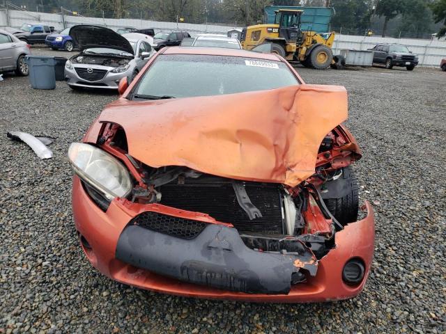 4A3AK24F97E016541 - 2007 MITSUBISHI ECLIPSE GS ORANGE photo 5