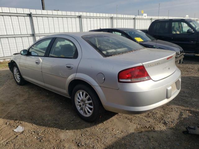 1C3AL46X03N597640 - 2003 CHRYSLER SEBRING LX SILVER photo 2