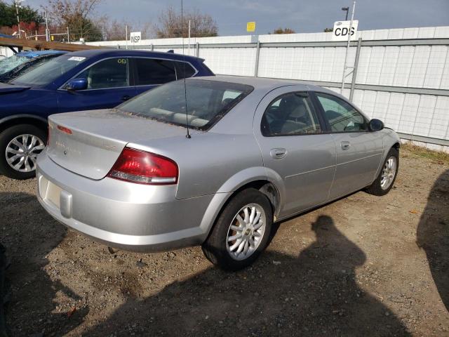 1C3AL46X03N597640 - 2003 CHRYSLER SEBRING LX SILVER photo 3