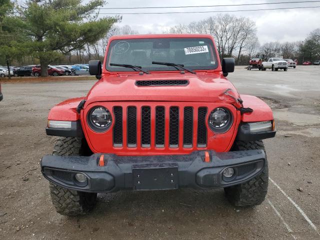 1C6JJTEG8ML588928 - 2021 JEEP GLADIATOR MOJAVE RED photo 5