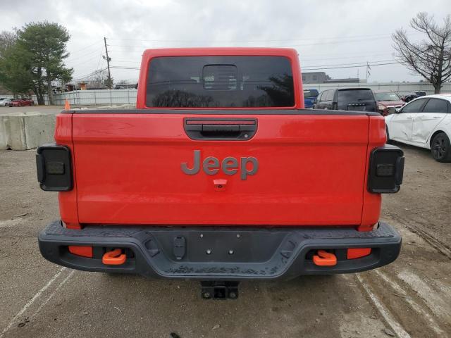 1C6JJTEG8ML588928 - 2021 JEEP GLADIATOR MOJAVE RED photo 6