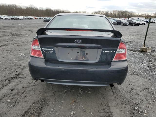 4S3BL626777211461 - 2007 SUBARU LEGACY 2.5I LIMITED BLACK photo 6