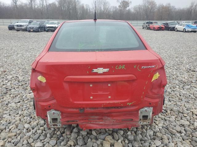 1G1JA5SH5C4172967 - 2012 CHEVROLET SONIC LS RED photo 6