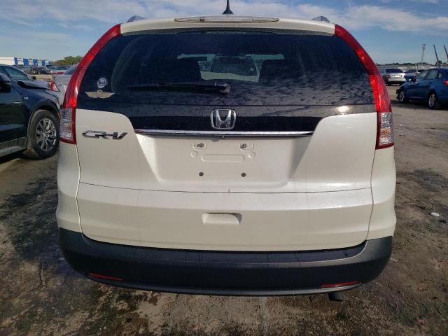 5J6RM3H74EL032478 - 2014 HONDA CR-V EXL WHITE photo 6