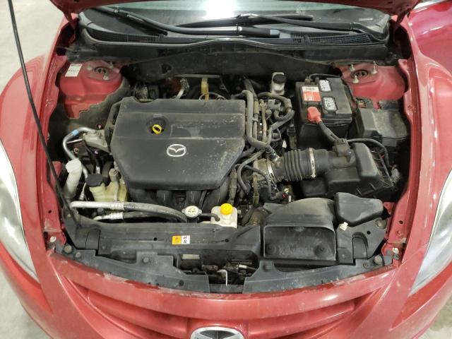 1YVHZ8BH3B5M29000 - 2011 MAZDA 6 I RED photo 11