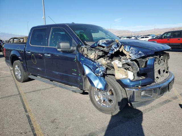 1FTEW1CP3GKE03763 - 2016 FORD F150 SUPERCREW BLUE photo 4