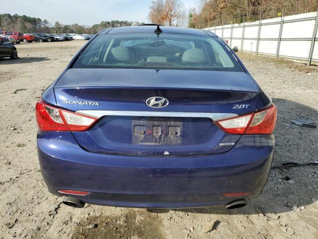 5NPEC4AB8CH357180 - 2012 HYUNDAI SONATA SE BLUE photo 6