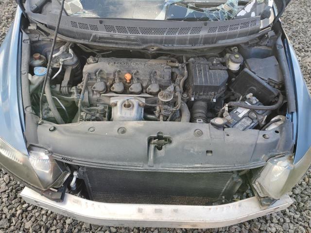 2HGFG12897H519182 - 2007 HONDA CIVIC EX BLUE photo 11