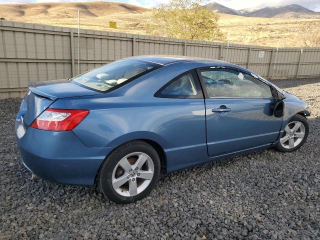 2HGFG12897H519182 - 2007 HONDA CIVIC EX BLUE photo 3