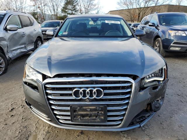 WAURGAFD3EN011360 - 2014 AUDI A8 L QUATTRO GRAY photo 5