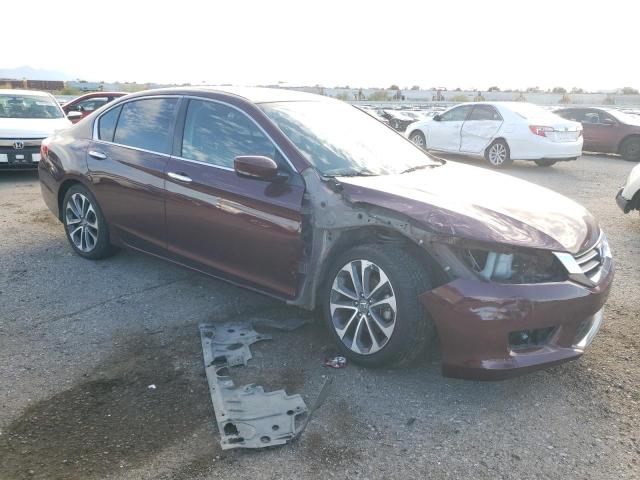 1HGCR2F59FA109868 - 2015 HONDA ACCORD SPORT BURGUNDY photo 4